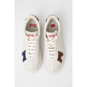 Kožené sneakers boty Camper TWS bílá barva, K100743.030