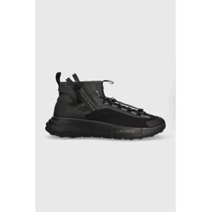 Sneakers boty Lacoste AUDYSSOR LITE SOCK černá barva, 46SMA0120