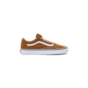 Semišové tenisky Vans Old Skool hnědá barva, VN0005UF1M71