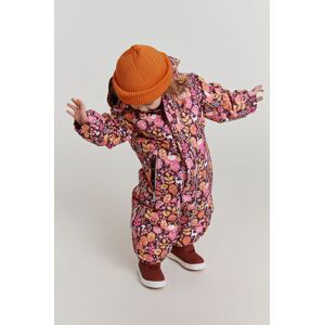 Dětská vlněná čepice Reima oranžová barva, z husté pleteniny