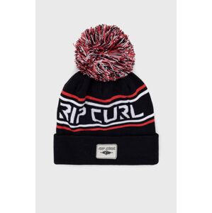 Čepice Rip Curl tmavomodrá barva, z husté pleteniny