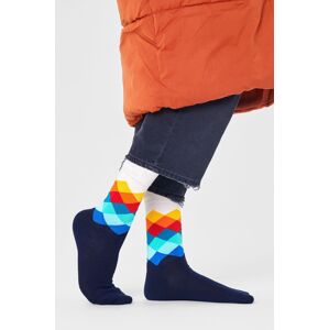 Ponožky Happy Socks dámské, tmavomodrá barva