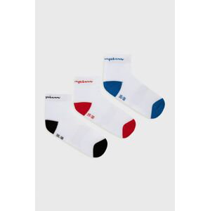 Ponožky Champion (3-pak) bílá barva