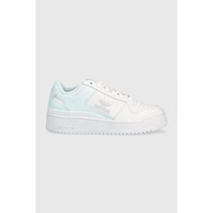 Kožené sneakers boty adidas Originals Forum Bold bílá barva, GY6985-WHT/ALMBLU