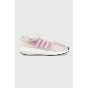 Sneakers boty adidas Originals SWIFT RUN růžová barva