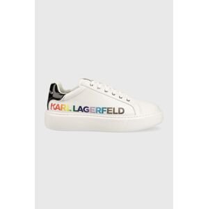 Sneakers boty Karl Lagerfeld MAXI KUP bílá barva, KL62226