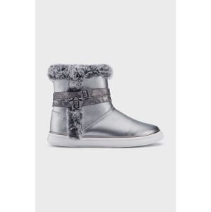 Dětské zimní boty Mayoral šedá barva