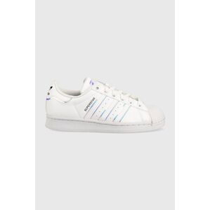 Dětské sneakers boty adidas Originals bílá barva