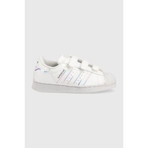 Dětské sneakers boty adidas Originals bílá barva