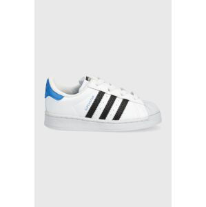 Dětské sneakers boty adidas Originals bílá barva