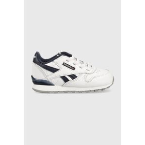 Dětské sneakers boty Reebok Classic Classic Leather bílá barva