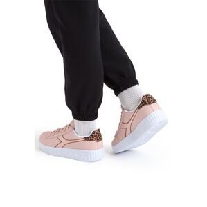 Dětské sneakers boty Diadora růžová barva