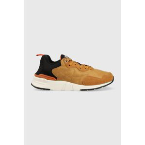 Sneakers boty Jack & Jones Carbon hnědá barva