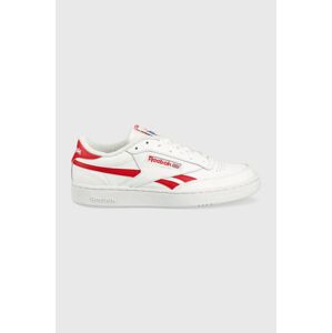 Kožené sneakers boty Reebok Classic bílá barva, H04170-WH/VE/WH