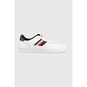 Sneakers boty Tommy Hilfiger bílá barva