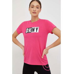 Tričko Dkny růžová barva, DP2T5894