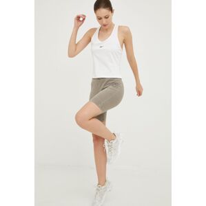 Tréninkový top Reebok Workout Ready bílá barva