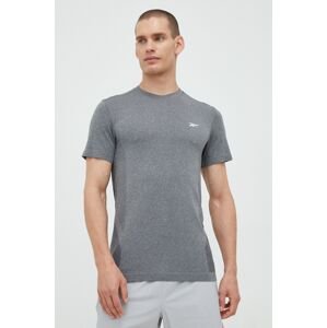 Tréninkové tričko Reebok United By Fitness Myoknit, šedá barva