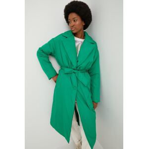 Bunda Answear Lab dámská, zelená barva, zimní, oversize