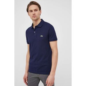 Bavlněné polo tričko Lacoste tmavomodrá barva, PH4012-001