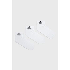 Ponožky adidas 6-pack bílá barva