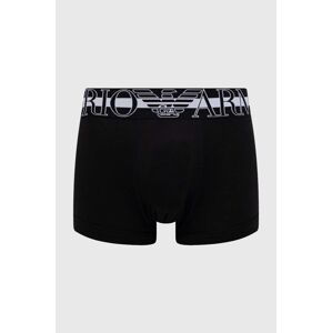 Boxerky Emporio Armani Underwear pánské, černá barva