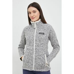 Sportovní mikina Columbia Sweater Weather šedá barva