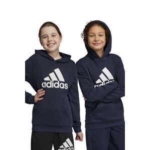 Dětská mikina adidas U BL s kapucí, s potiskem