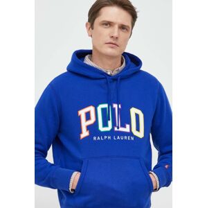 Mikina Polo Ralph Lauren pánská, s kapucí, s aplikací