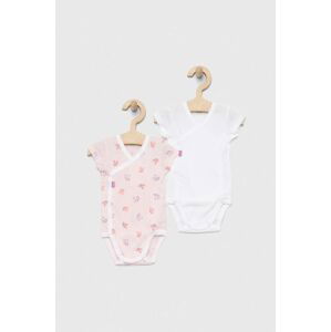 Bavlněné kojenecké body United Colors of Benetton 2-pack