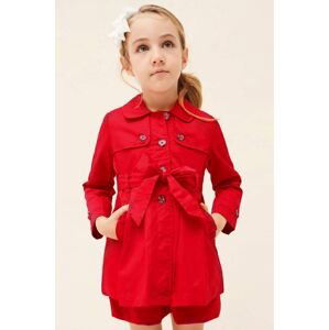 Dětský kabát Mayoral červená barva