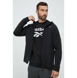 Větrovka Reebok Performance černá barva, přechodná