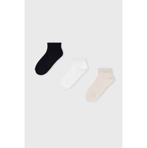 Dětské ponožky Mayoral 3-pack černá barva