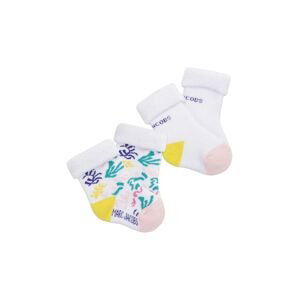Dětské ponožky Marc Jacobs 2-pack růžová barva