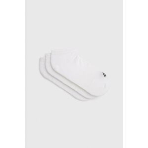 Ponožky adidas 3-pack bílá barva