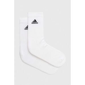 Ponožky adidas 6-pack bílá barva, HT3453