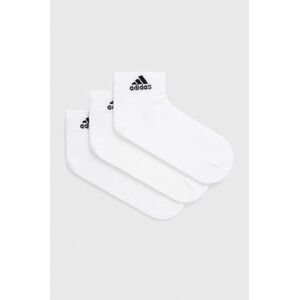 Ponožky adidas Performance 3-pack bílá barva, HT3468