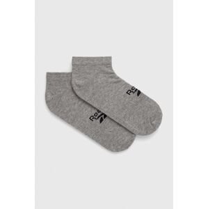 Ponožky Reebok šedá barva