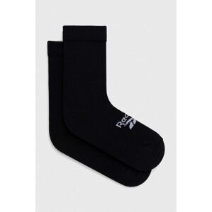 Ponožky Reebok černá barva