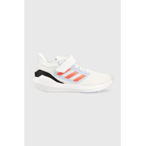 Dětské sneakers boty adidas ULTRABOUNCE EL K bílá barva