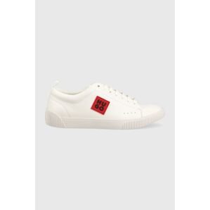 Sneakers boty HUGO Zero bílá barva, 50481945