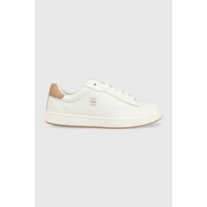 Kožené sneakers boty G-Star Raw Cadet Pop bílá barva, 2211002518.WHT.LPNK