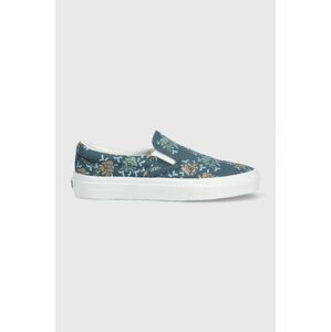 Tenisky Vans Classic Slip-On dámské, tmavomodrá barva, VN0A7Q5DTEA1