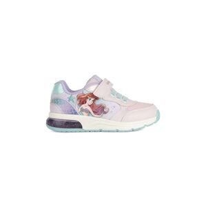 Dětské sneakers boty Geox x Disney růžová barva