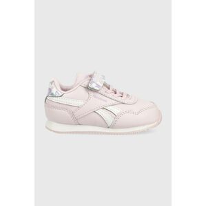 Dětské sneakers boty Reebok Classic ROYAL CL JOG růžová barva