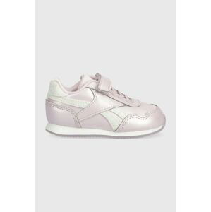 Dětské sneakers boty Reebok Classic ROYAL CL JOG růžová barva