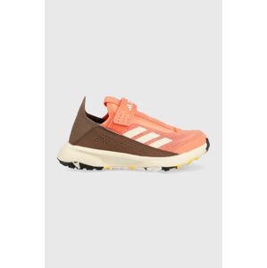 Dětské sneakers boty adidas TERREX TERREX VOYAGER 21 S oranžová barva