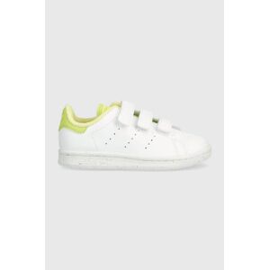 Dětské sneakers boty adidas Originals STAN SMITH CF C x Disney bílá barva