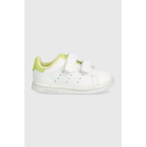 Dětské sneakers boty adidas Originals STAN SMITH CF I X Disney bílá barva