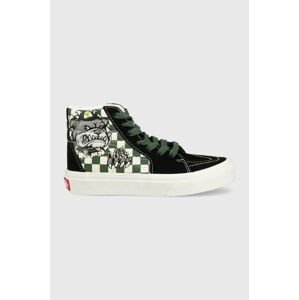 Dětské tenisky Vans UY SK8 Hi VANS BLACK černá barva